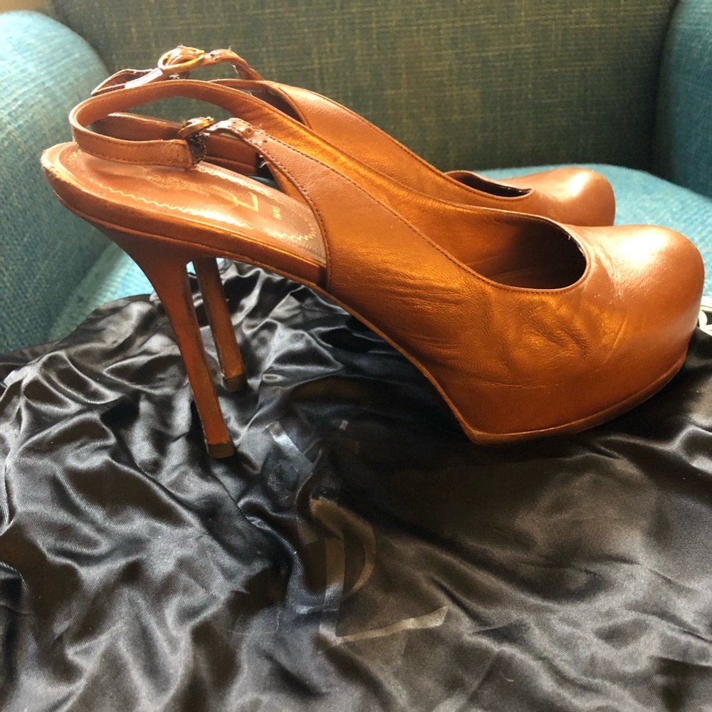 YSL Tribtoo Sling Back 39.5